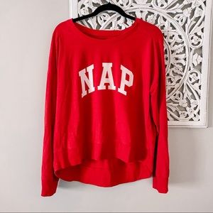 Red “Nap” Gap Shirt